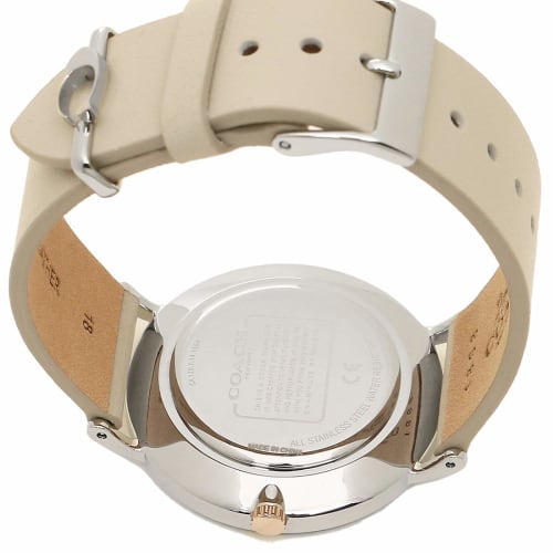Coach Women's Perry 36mm Quartz Watch, Gray/Silver (2) 14503116