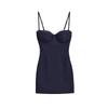 Sexy trägerloses rückenfreies Sommer-Bodycon-Kleid für zierliche Frauen