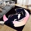 Sailor Moon Sailor Mercury Area Rug, Sailor Moon Fan Soft Carpet, Ideal Gift.chl