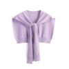 Women's Knit Shawl: Spring/Summer, Air-Conditioned Room Outerwear, Shoulder and Neck Cover, Versatile Design, Widened Scarf Shawl.