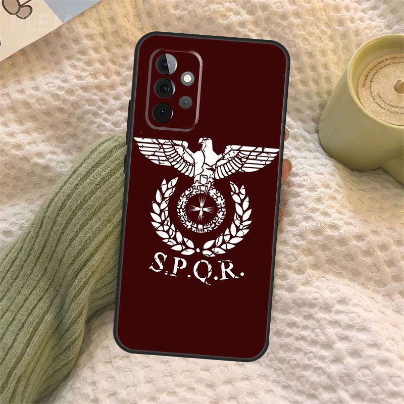 SPQR Римский Императорский Легион Чехол Для Samsung Galaxy A35 A15 A55 A53 A33 A13 A36 A56 A26 A16 A22 A32 A52 A54 A34 A05 A06 Samsung A33 5G
