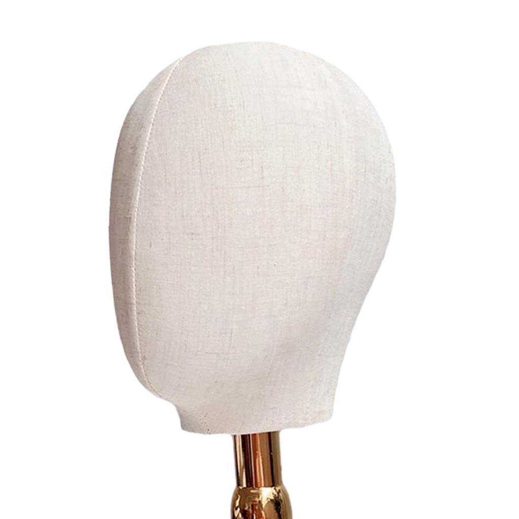 Wig Display Head Manikin Portable Hats Stand Holder Wig Hat for Beginner Stylist