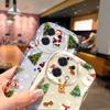 Santa Claus Snowman Christmas Gifts Phone Case for Redmi Note 13 12 11 ProPlus 10 9 Pro 14C 13C 12C 11S 10A K70 TPU Liquid Cover