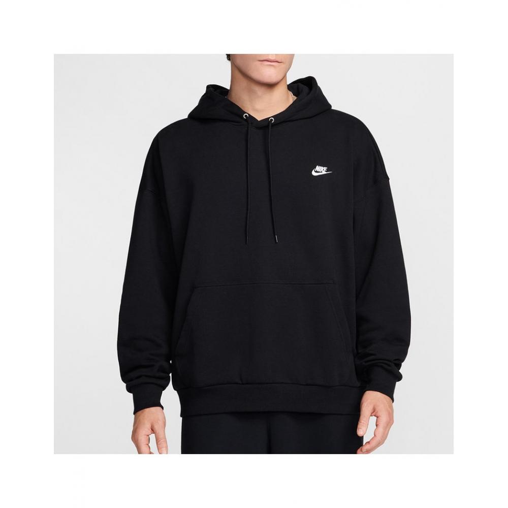 

A Nike Club Fleece Men S overSized Hoodie Hj1817 010 black black white/90