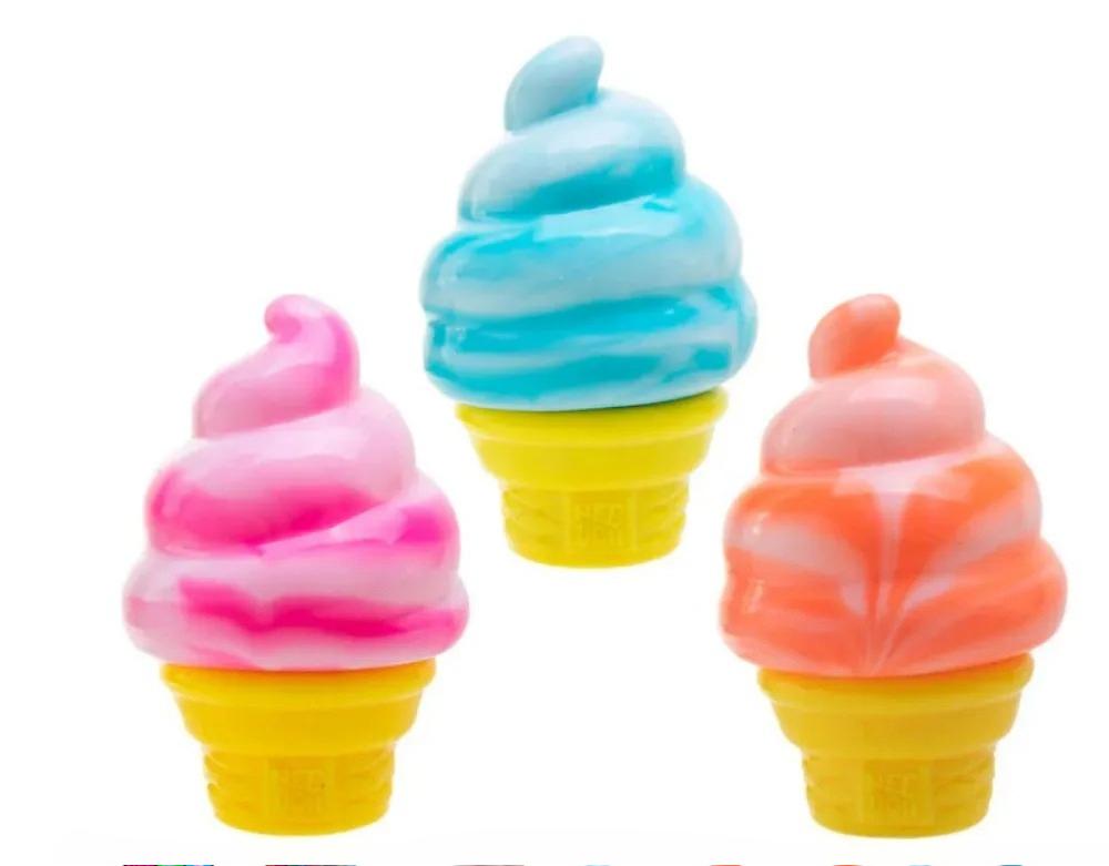 Eiscreme-Quetschspielzeug, Eiswaffel-Quetschspielzeug, Osterkorb-Füller, Gastgeschenke, Sommer-Stressabbau