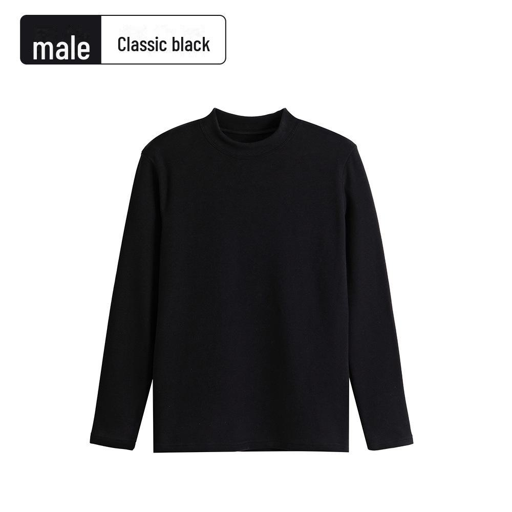 

Men s Velvet Thermal Shirt, Hyaluronic Acid Enhanced, Layered Design, Round Neck, for Autumn and Winter. XXXL