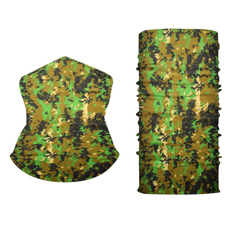 Outdoor Camouflage Magic Headscarf Sports Cycling Mask Summer Men and Women Sun Protection Travel Fishing Neck Cover Full Face Towel