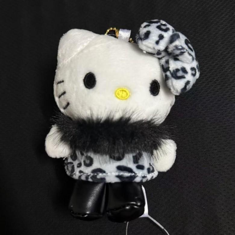 Pendant Fur Plush Scarf Leopard Print Bow Design Suitable Gift For