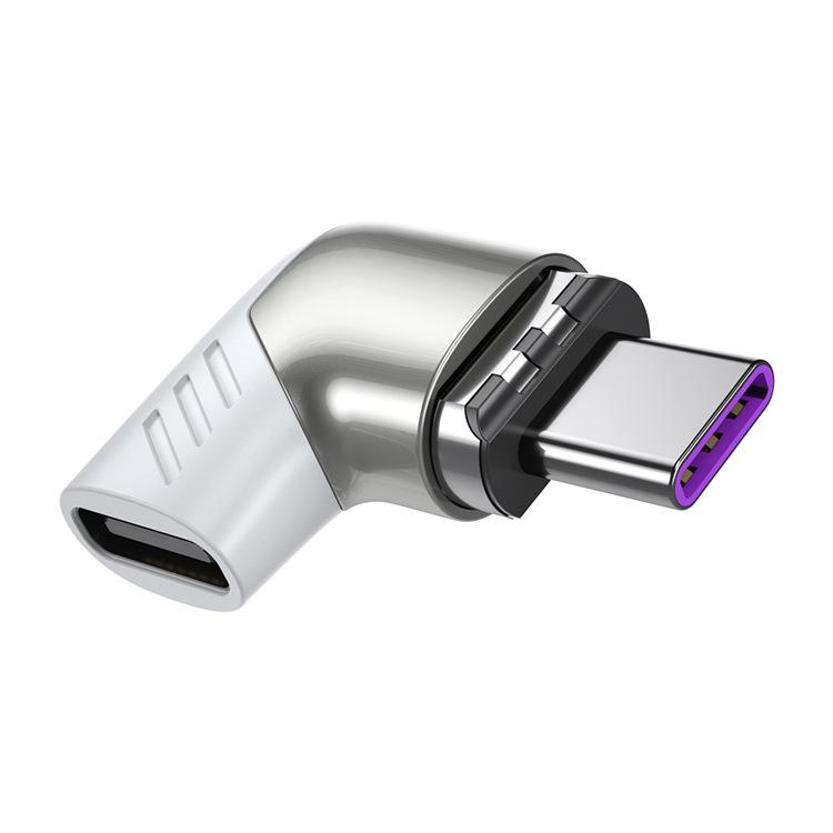 ESSAGER Magnetic PD100W Fast-Charging Side-Plug Adapter for MacBook