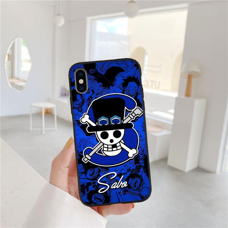 FM42 One Piece Sabo Soft Shell Phone Case for Redmi Note 8 9 Pro Max 9S 9T 9C NFC 8T 8A 10A A4