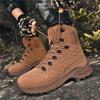 New Men Tactical Boot Military Original Hunting Hiking Shoes Unisex Breathable Lace Up High-Top Boots Desert Army Climbing Shoes