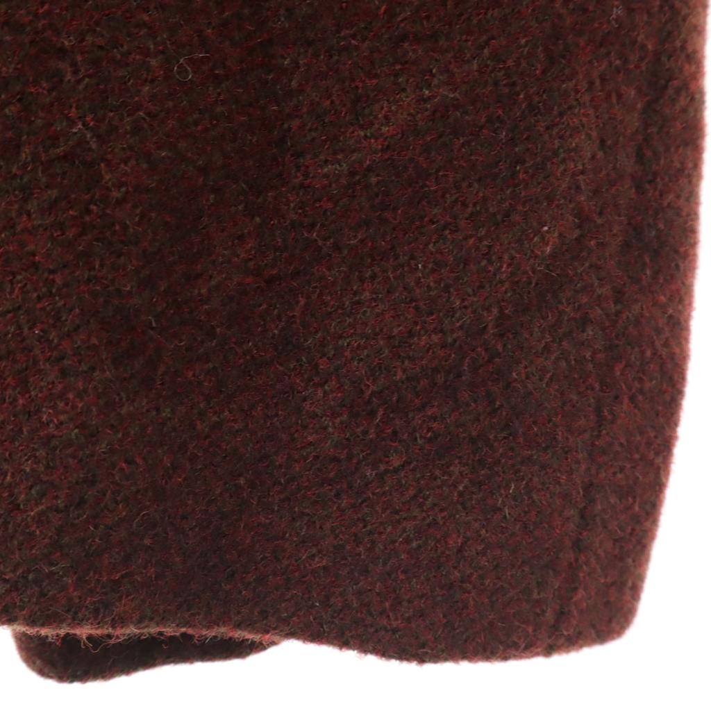 Lanvin 80s Made In Italy Vintage Wool Coat 46 Brown Women Used