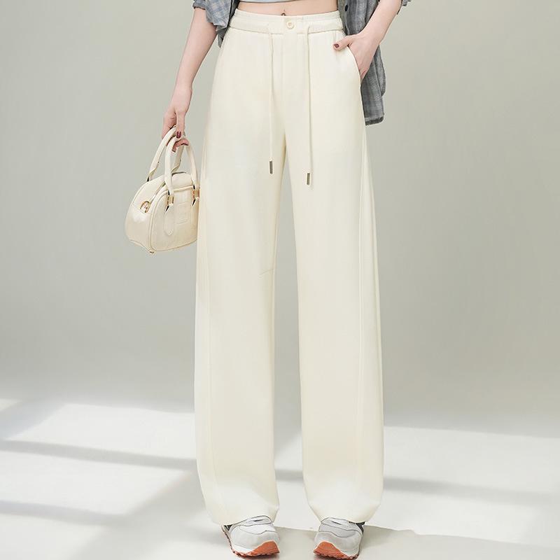 Narrow-Leg and Wide-Leg Drapey Sports Sweatpants - Women s Casual Spring/Summer Collection 2026 L
