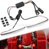 Cross Style LED Saddlebag Turn Signal and Brake Light for Harley Big Glide 14-22