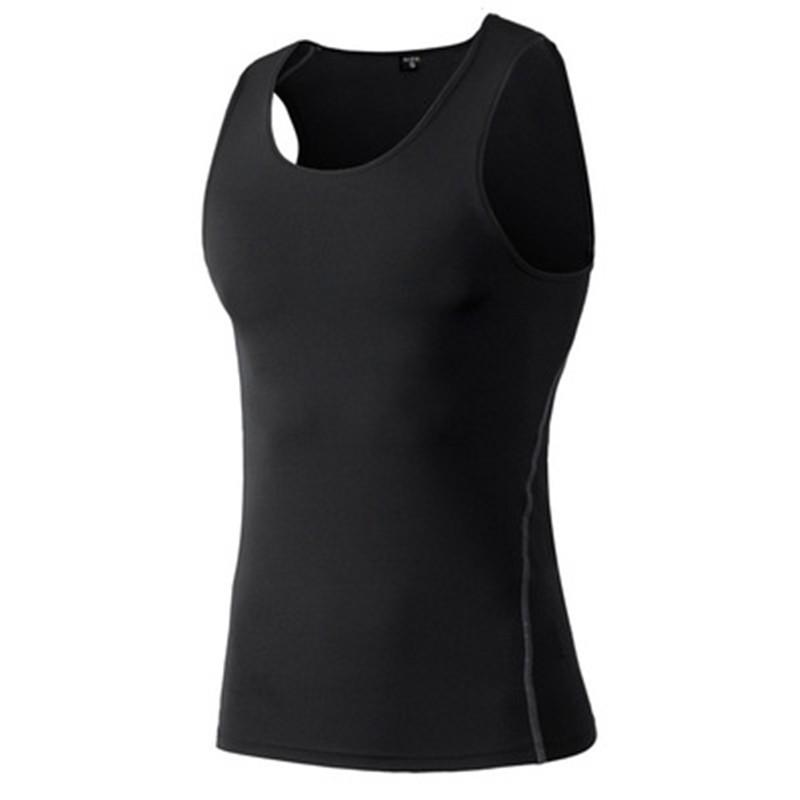 Chaleco de Entrenamiento para Hombre de Secado Rápido y Alta Elasticidad - Capa Base Transpirable que Absorbe el Sudor para Correr y Baloncesto