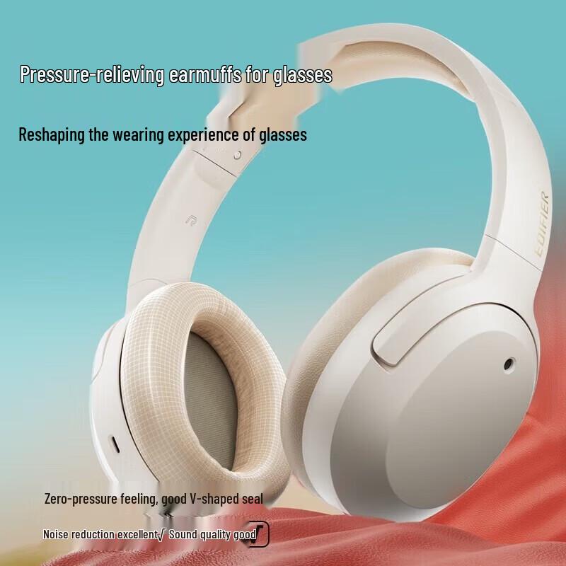 EDIFIER W820NB Dual Gold Standard ANC Bluetooth Headphones
