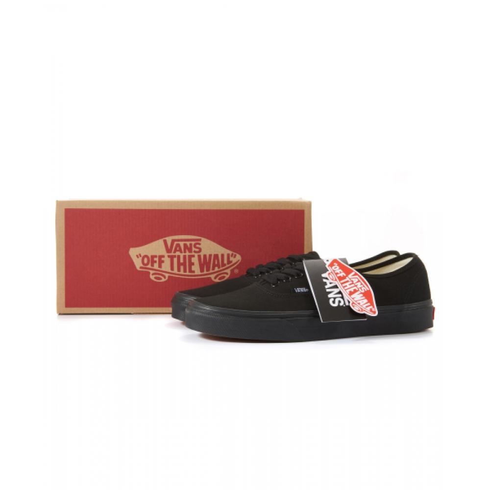 Vans Authentic   Black Black Vn000ee3bka1