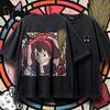 Kikis Delivery Service Shirt, Kiki Witch Anime Tee, Studio Ghibli Oversized T-Shirt, Stained Glass Witch Girl Vintage Shirt, Ghibli Gift
