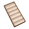 Display Case for Eyeglasses And Jewelry Collection Organizer Tray