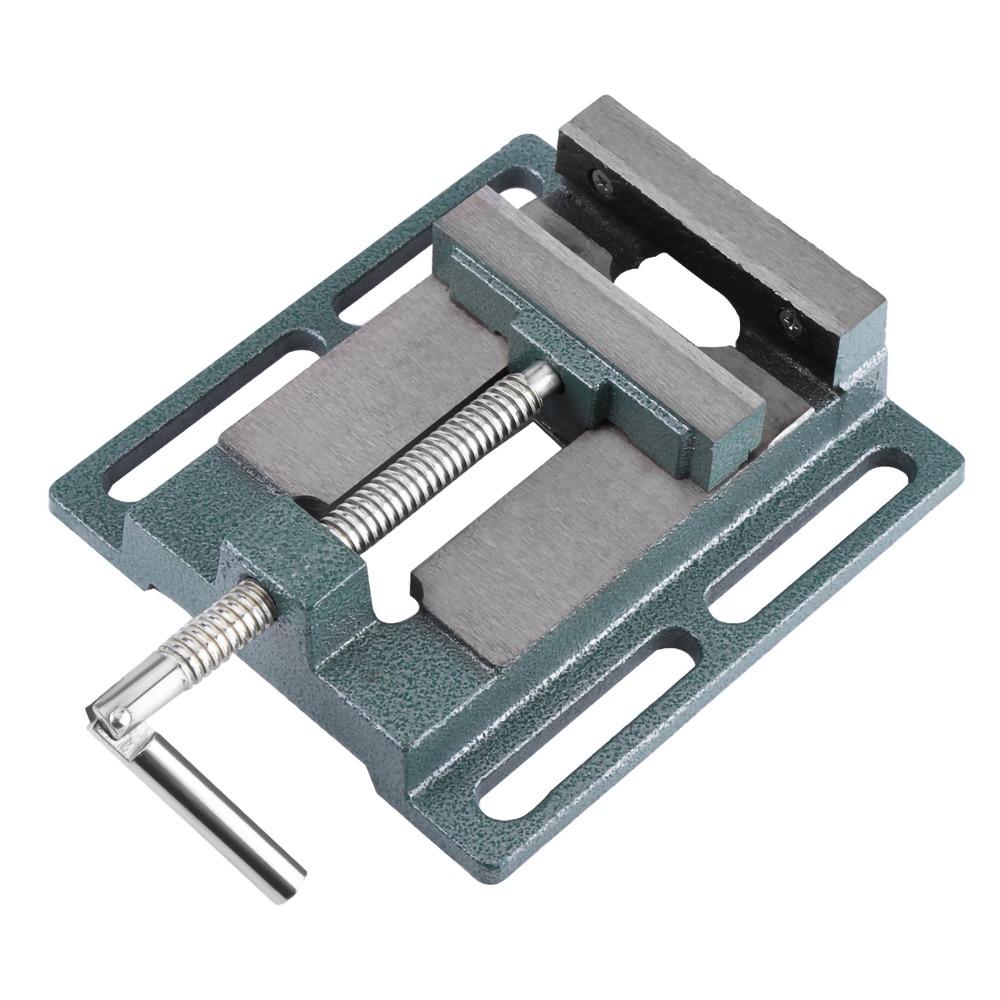 4" Opening Size Milling Vice Cast Iron Heavy Duty Vise Machine Bench Top Mount Drilling