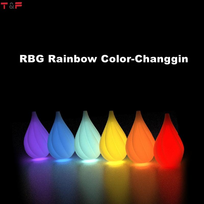 Colorful Luminous Hand-throwing Ball Luminous Toy LED Luminous Shaking Ball POI