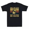 Jesus OMG You Guys That's Not What I Said Vintage Men's Cotton Short Sleeve Tee