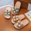 Cute Slippers for Girls To Wear on The Outside, Indoor All-season Children's Flip-flops and Women's Slippers