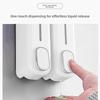 Touch-Free Wall Mount Soap Dispenser Plastic Shower Gel Dispenser Hand Soap Dispenser  Kitchen