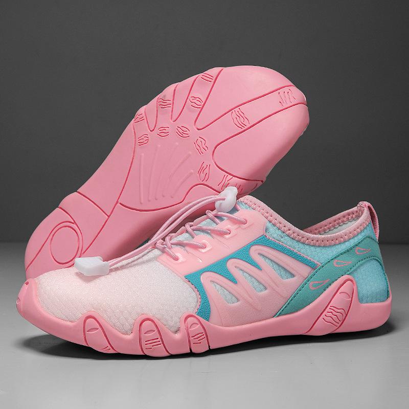 Outdoor Women's Beach Shoes Swimming Diving Non-slip Creek Shoes Five-finger Hiking Fitness Shoes Soft Sole Quick Drying