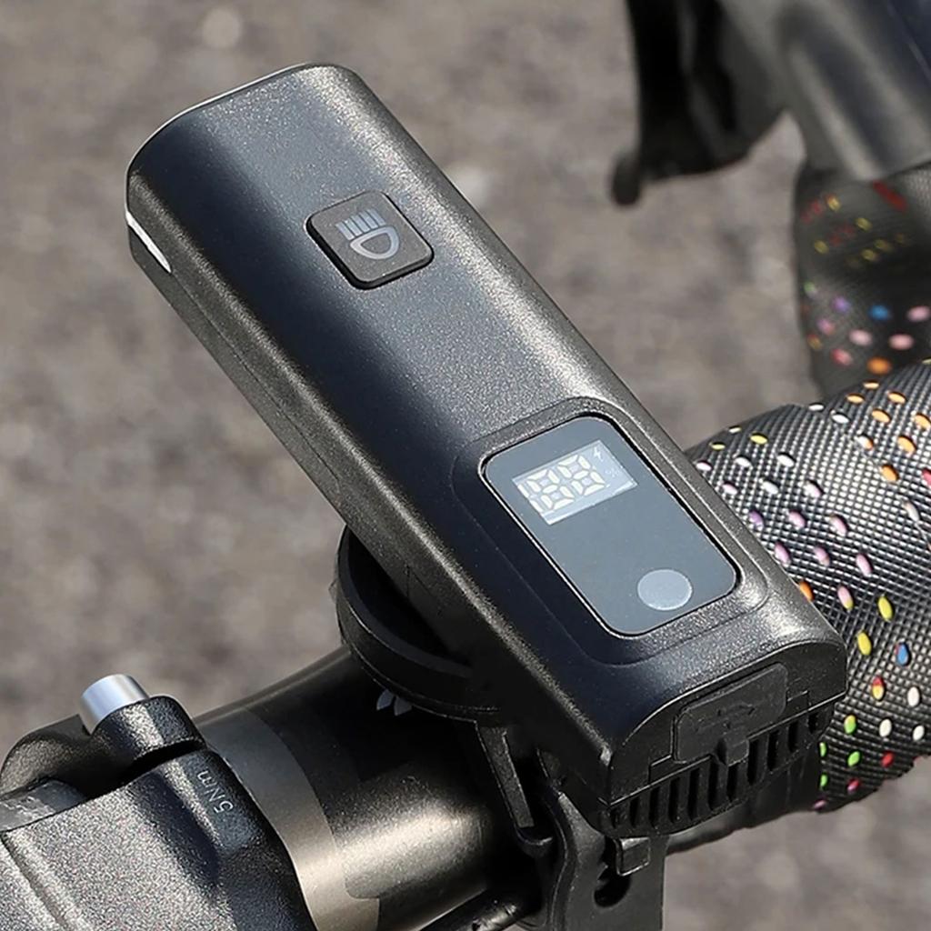 Watertight Bicycles Head Light Cycling Front Lamp Rechargeable Front Light Handlebars Flashlight LED Bicycles Head Lamp