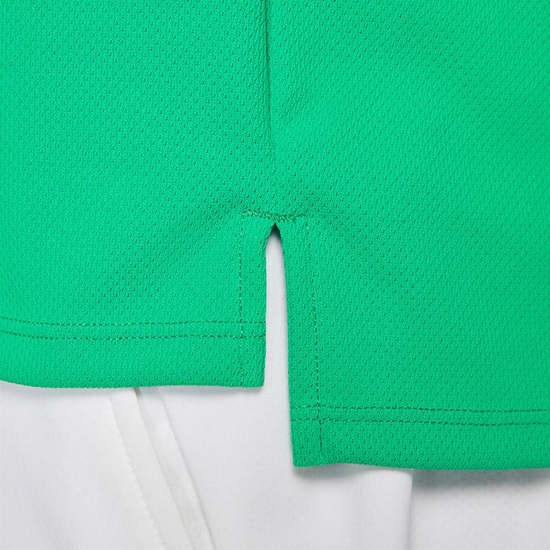 Nike Polo de Tenis para Hombre Tops Verde FZ6932-324