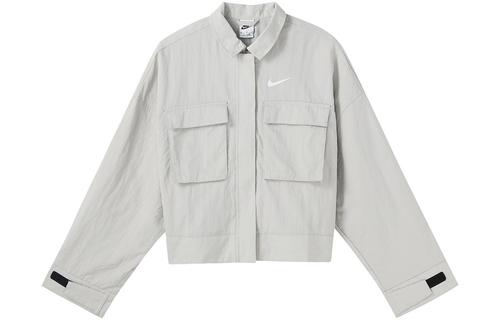 Nike Sportswear Essentials Series Cropped Coats Women s DM6244-012 XL белый