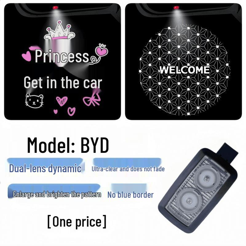 Leopard 5 Titanium Dynamic Car Door Welcome Light