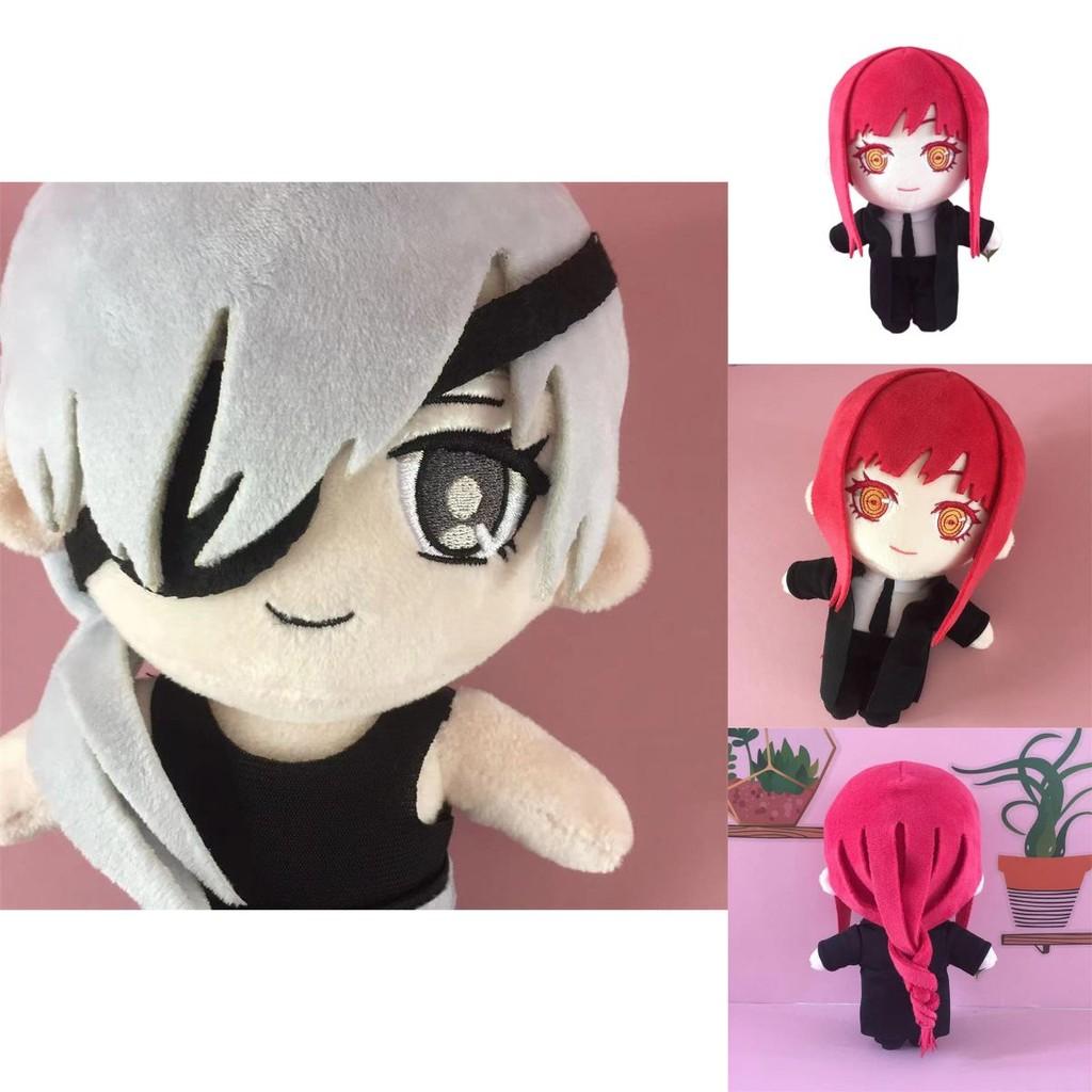 Male And Female Makima Plush Doll From Animation Chainsaw Man Series