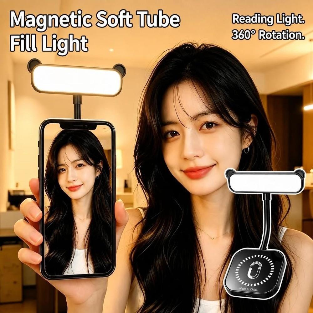 3 Color Modes Pocket Light Rotatable Design Phone Fill Light Selfie Light  Portrait Lighting