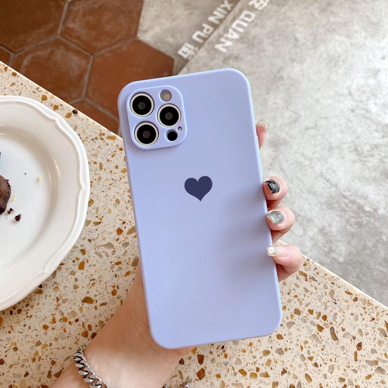 Caseative Cover Portacarte Per IPhone 8/7/SE, Trasparente Morbida Antiurto Con Slot, Colore Blu Caramella