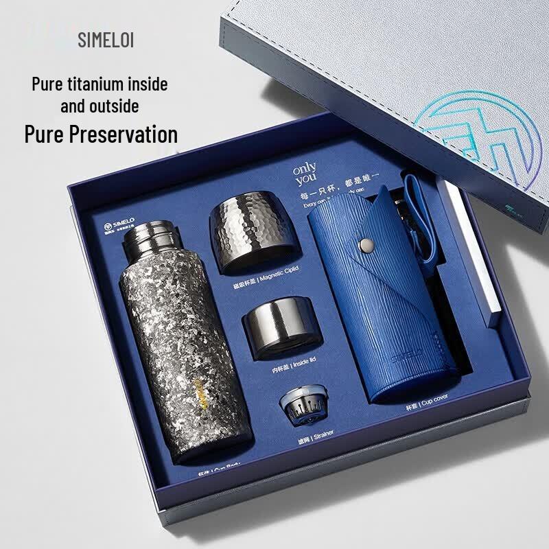 SIMELO Pure Titanium Fresh Brew Mug