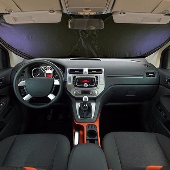 Folding Jumbo Front Car Window Sun Shade Auto Visor Windshield Block Cover