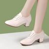 Botas De Mujer Women Fashion Beige High Quality Spring & Autumn Hollow Out Comfort Ankle Boots for Party Office