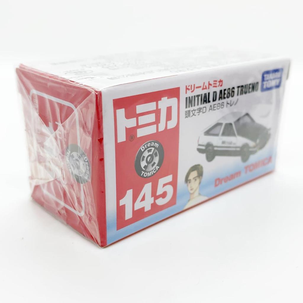 [Discontinued Model] Dream Tomica 145 Initial D AE86 Trueno Initial D Fujiwara Tofu Shop Overseas Sales Specification [Used]