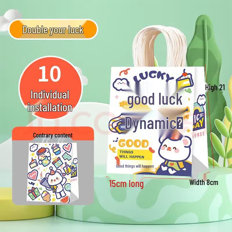 Children s Kraft Paper Gift Bags (10-Pack)