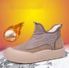 Antislip Dikke Zool Sneeuwlaarzen Dames Winter Casual Zachte Zool Comfortabele Katoenen Schoenen