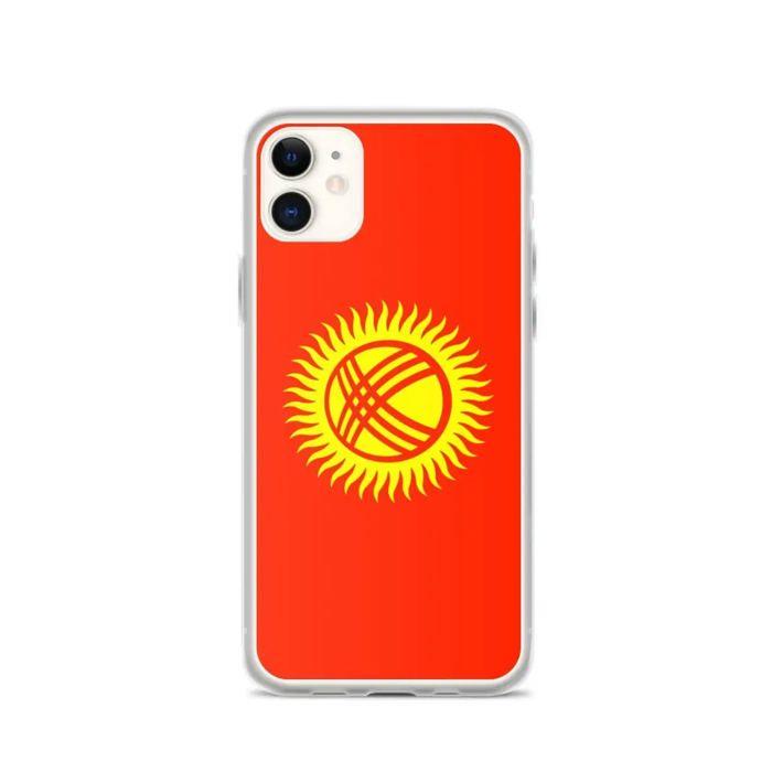 Coque Télephone Drapeau Kirghizistan - iPhone 11