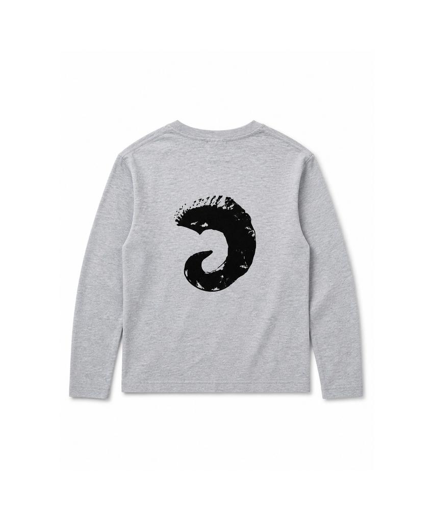 TANSANMAGNESIUM Horn Long Sleeve (Sky Blue/Black)