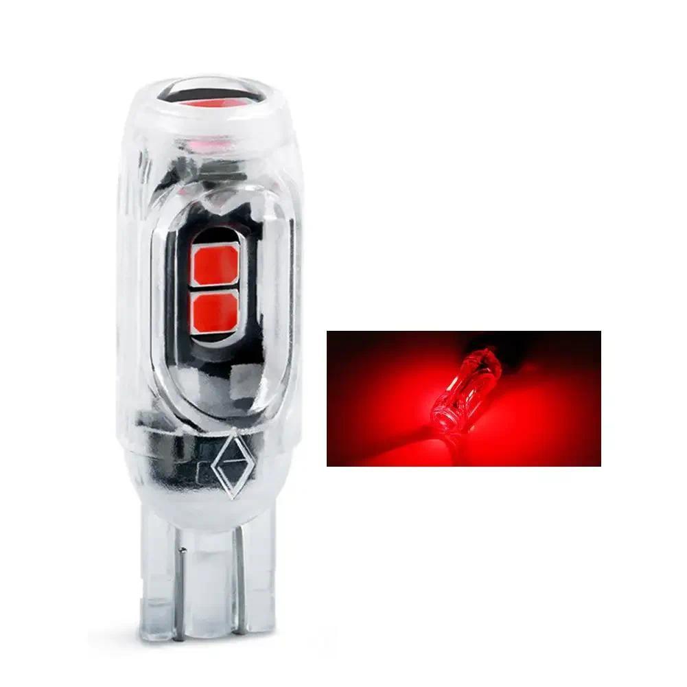 2/4pcs T10 3030 W5W Bulbs 12V Auto Brake Turn Signal Lights Car Clearance lights with Waterproof & Heat Resistant