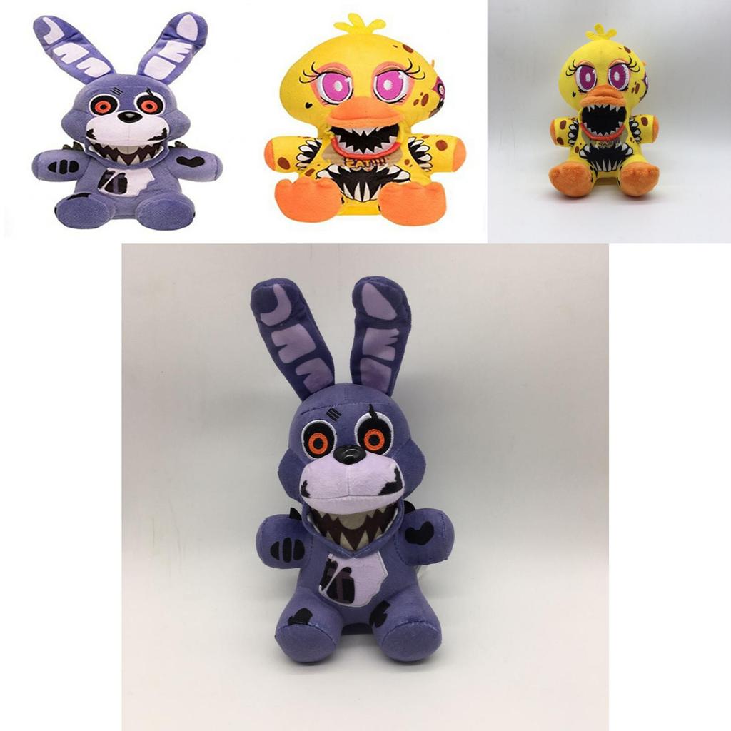 Five Nights At Freddy's Plüschtier Weiches Stofftier Chica Bonny Foxy Kindergeschenk 18cm
