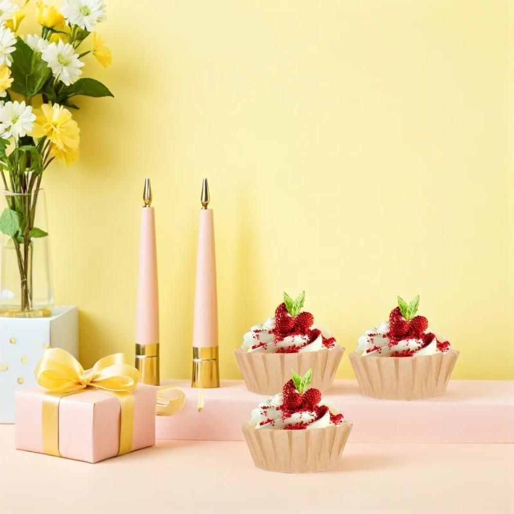 Foldless Disposable Baking Papers 4/6/8inch Basques Cake Paper New Parchment Paper  Kitchen Use