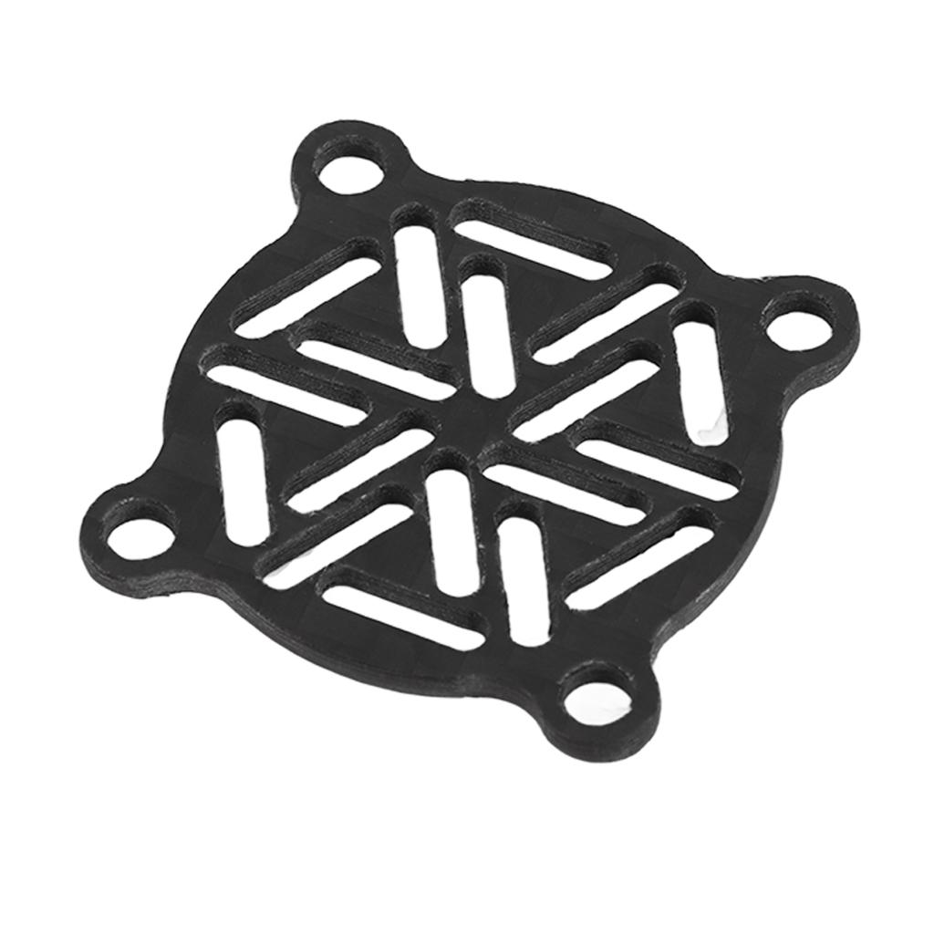 30x30mm RC Cooling Fan Cover Carbon Fiber Electric Motor Cooling Fan Cover for RC Car Ship Motor