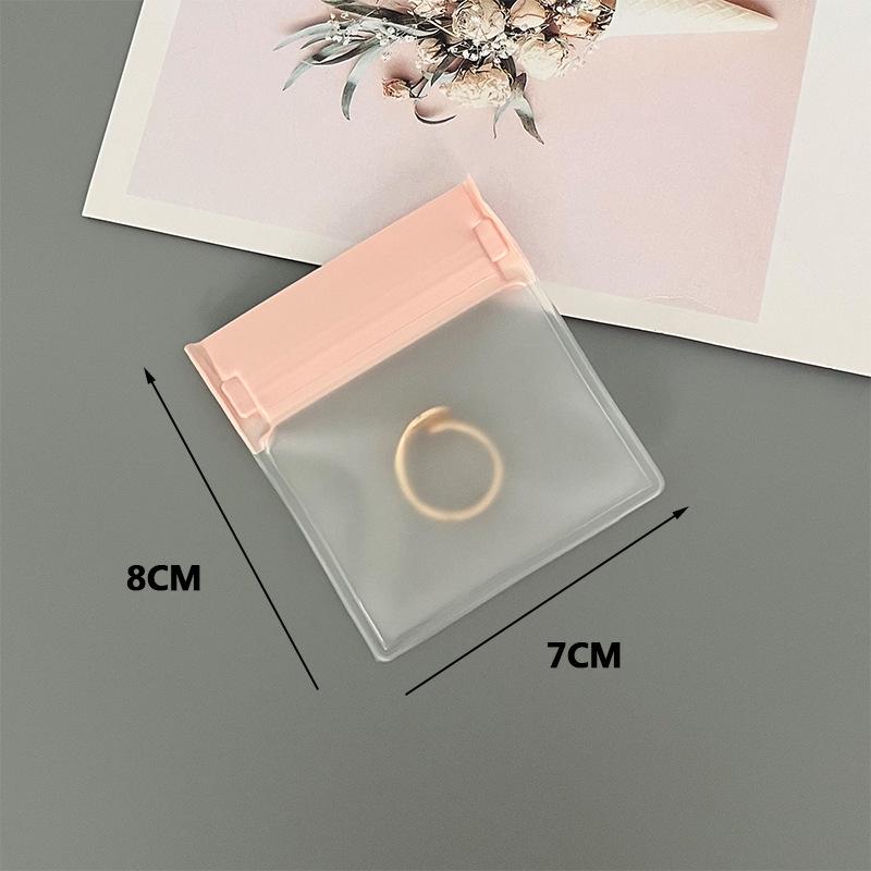 EVA Anti-Oxidation Soft Jewelry Storage Bag for Earrings & Necklace