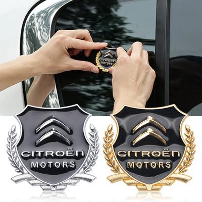 1 Stück 3D Metall Ähren Auto Karosserie Dekoration Aufkleber Abzeichen Emblem Für C1 C3 C4 Grand Picasso C4L C5 C6 VTS DS Zubehör